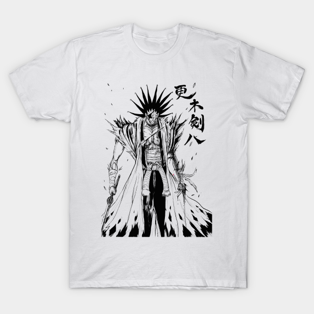 Kenpachi Zaraki by Q10mark Bleach TShirt TeePublic